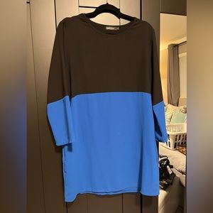 Color-block tunic